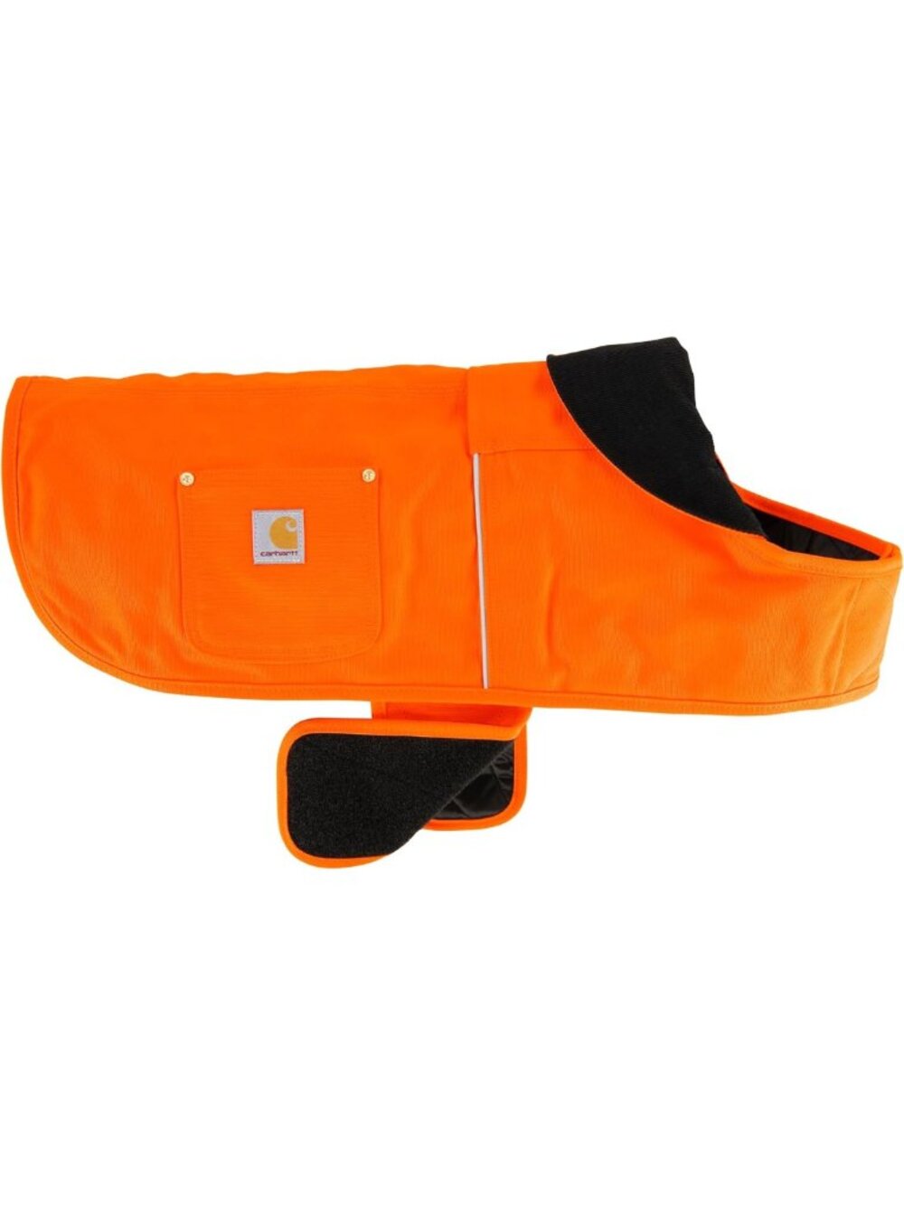 Insulated Weather-Resistant Dog Coat, Cold Weather Jacket, Hunter Orange, Large